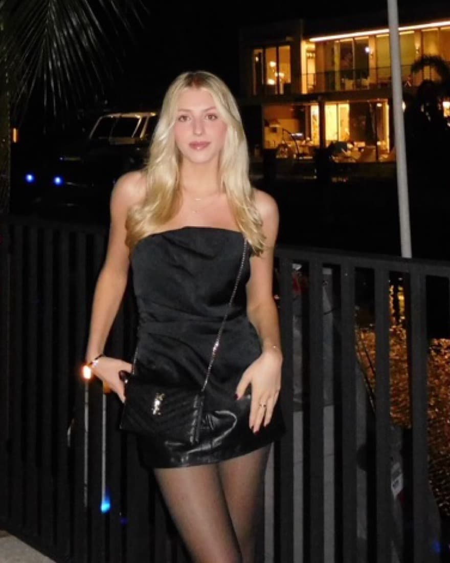 ALC strapless Bustier Satin Top - Image 1