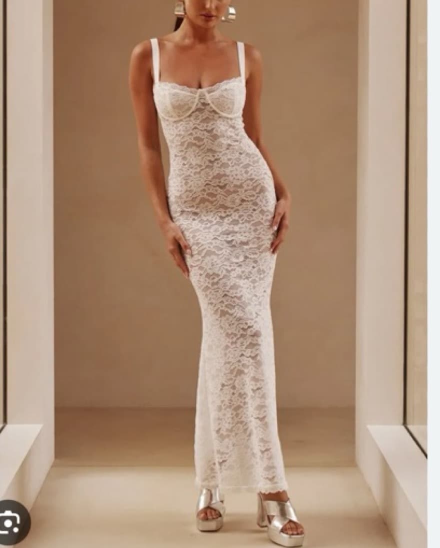 Stunning Lace Maxi Dress - Image 1