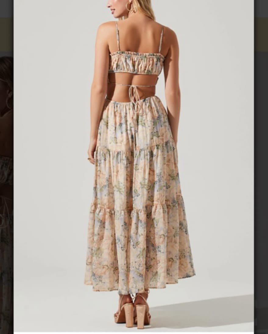 Astr The Label Odina Floral Dress - Image 2