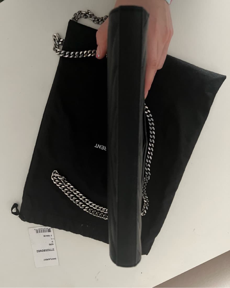 Saint Laurent Monogram Wallet On A Chain - Image 6
