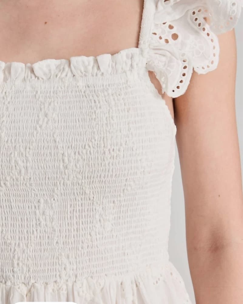 Cleobella Taryn White Midi Dress - Image 4