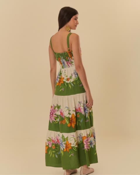 Farm Rio Summer Flower Dress - Image 3