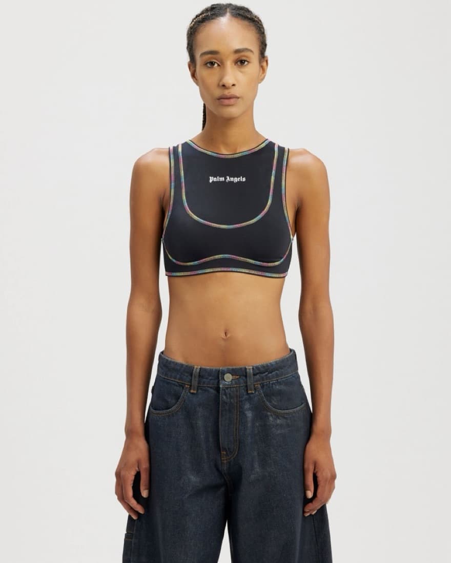 Palm Angels Rainbow Miami Training Top - Image 5