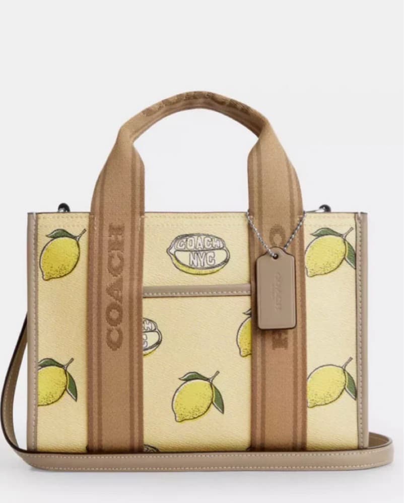 Coach Smith Tote Lemon - Image 1
