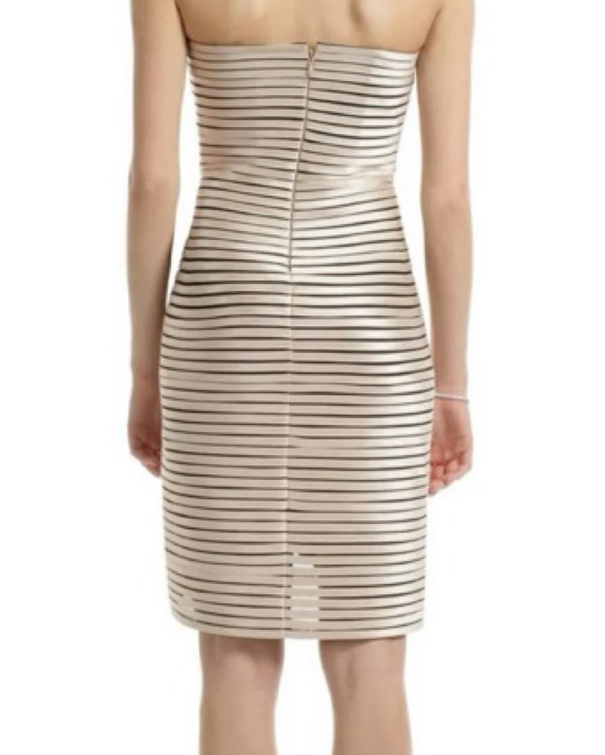 BCBG Maxazria Hypnotizer Champagne Dress - Image 4