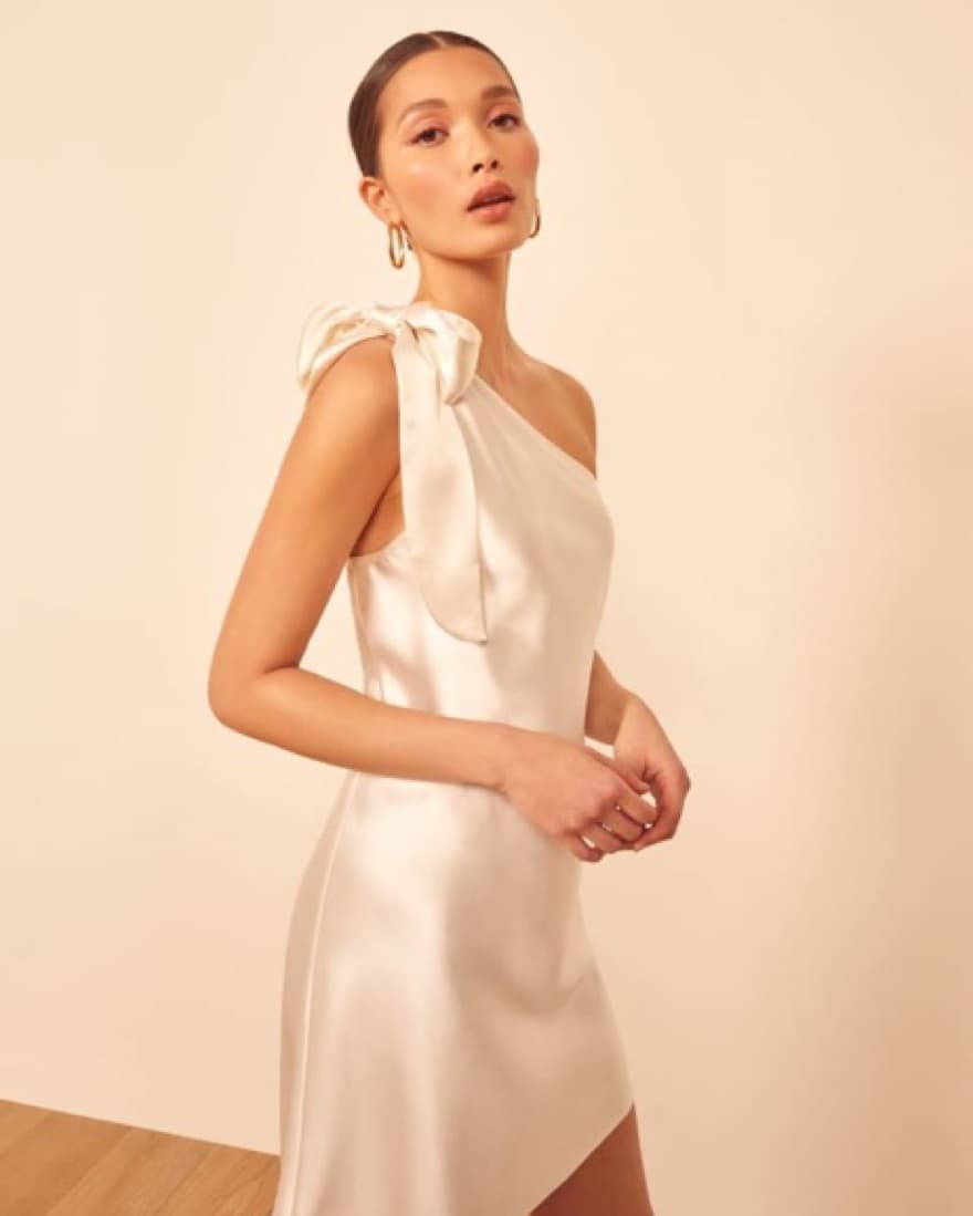 100% Silk Reformation Dress - Image 1