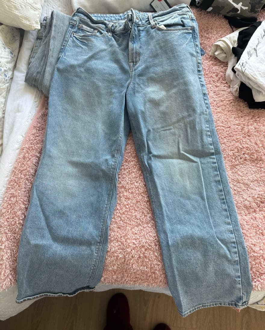 HIGH WAISTED Wide Leg Vintage jeans - Image 2