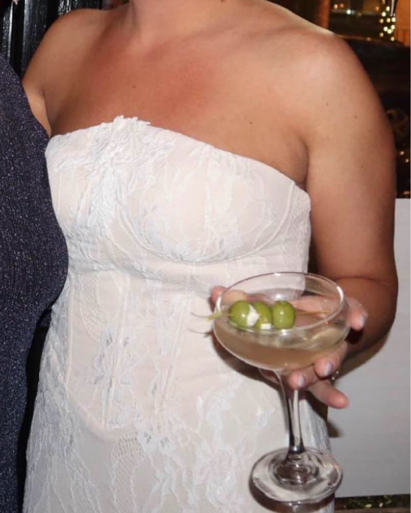 White Lace Dress - Image 6