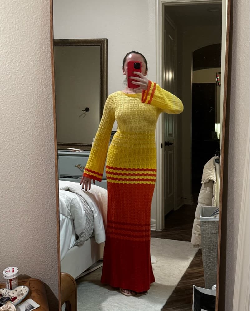 NAKD Sunset Colorblocked Knit Maxi! - Image 3