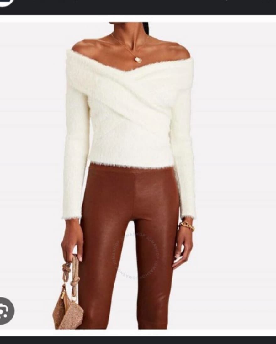 Jonathan Simkhai Large Fuzzy Sweater  - Image 4