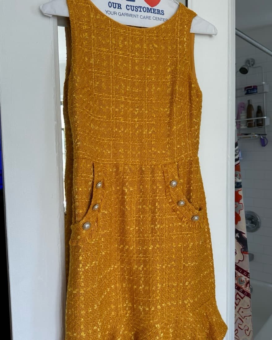 Karl  Lagerfeld Tweed Dress - Image 2