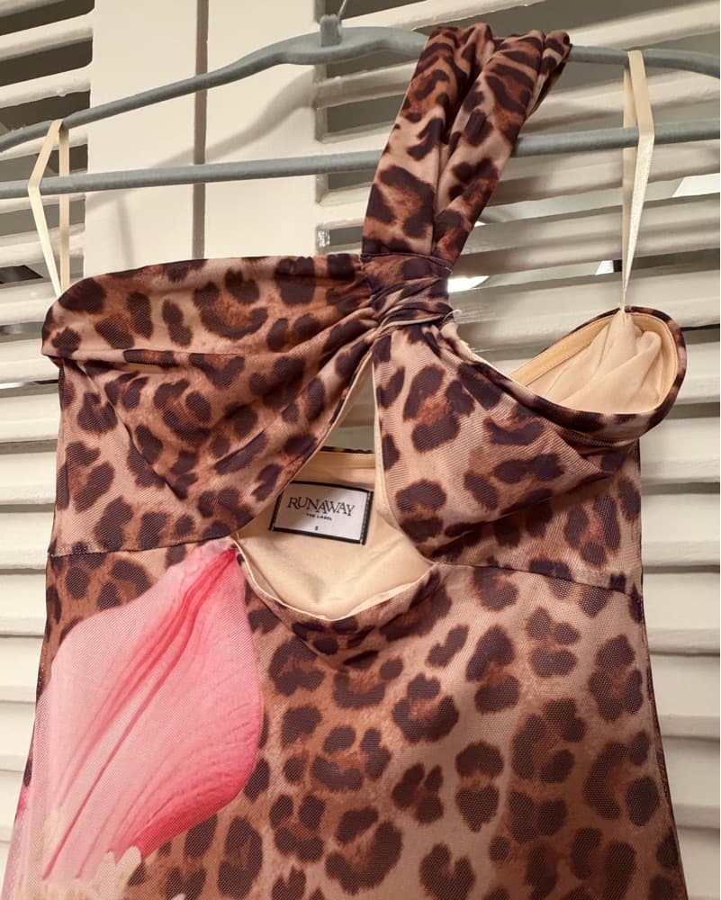 Revolve Maxi Leopard Dress - Image 5