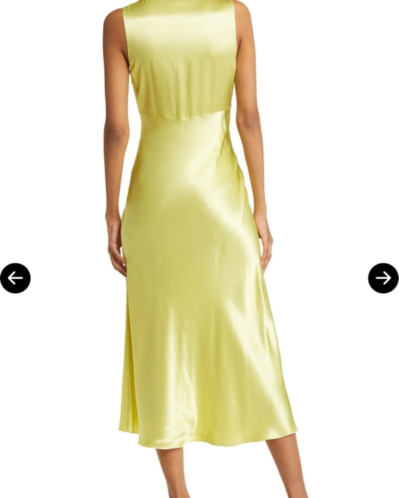 Rails Satin Midi Dress - Image 2