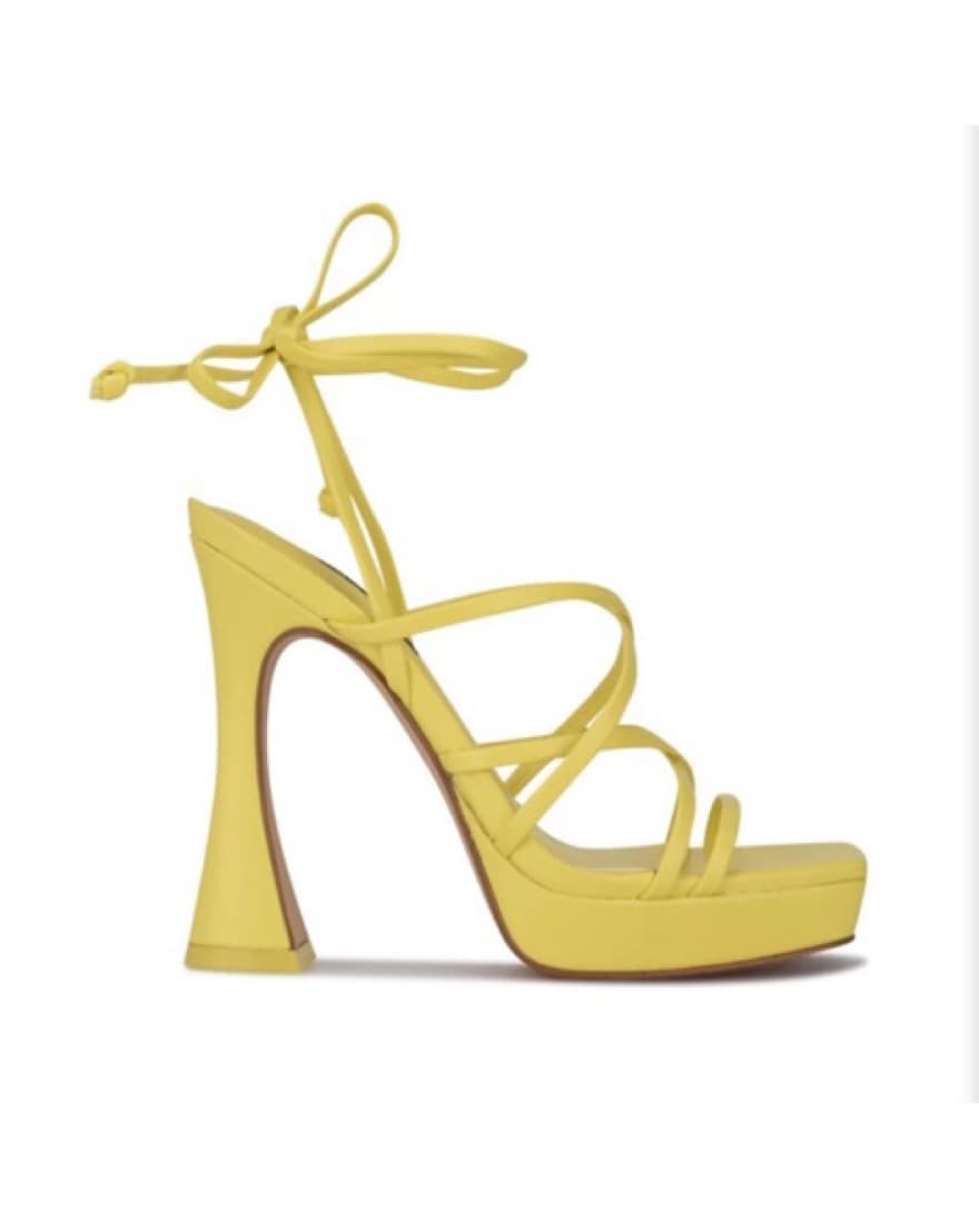 Nine West -Yellow Platform Heel - Image 3
