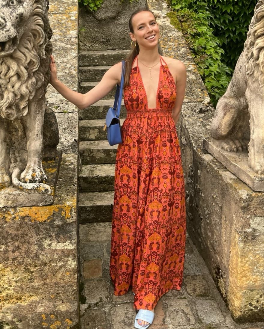 Free People Halter Maxi Dress - Image 3