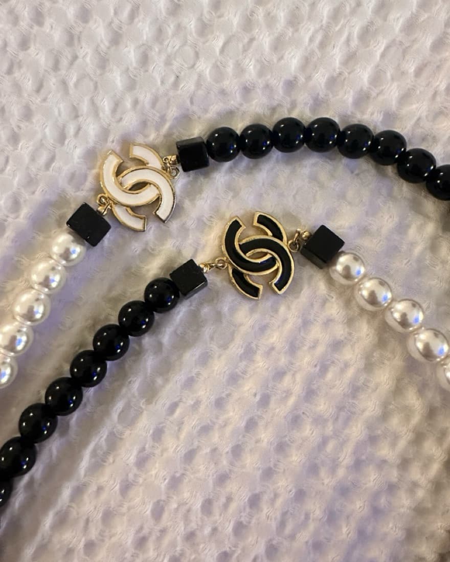 Vintage Chanel Pearl Necklace - Image 1