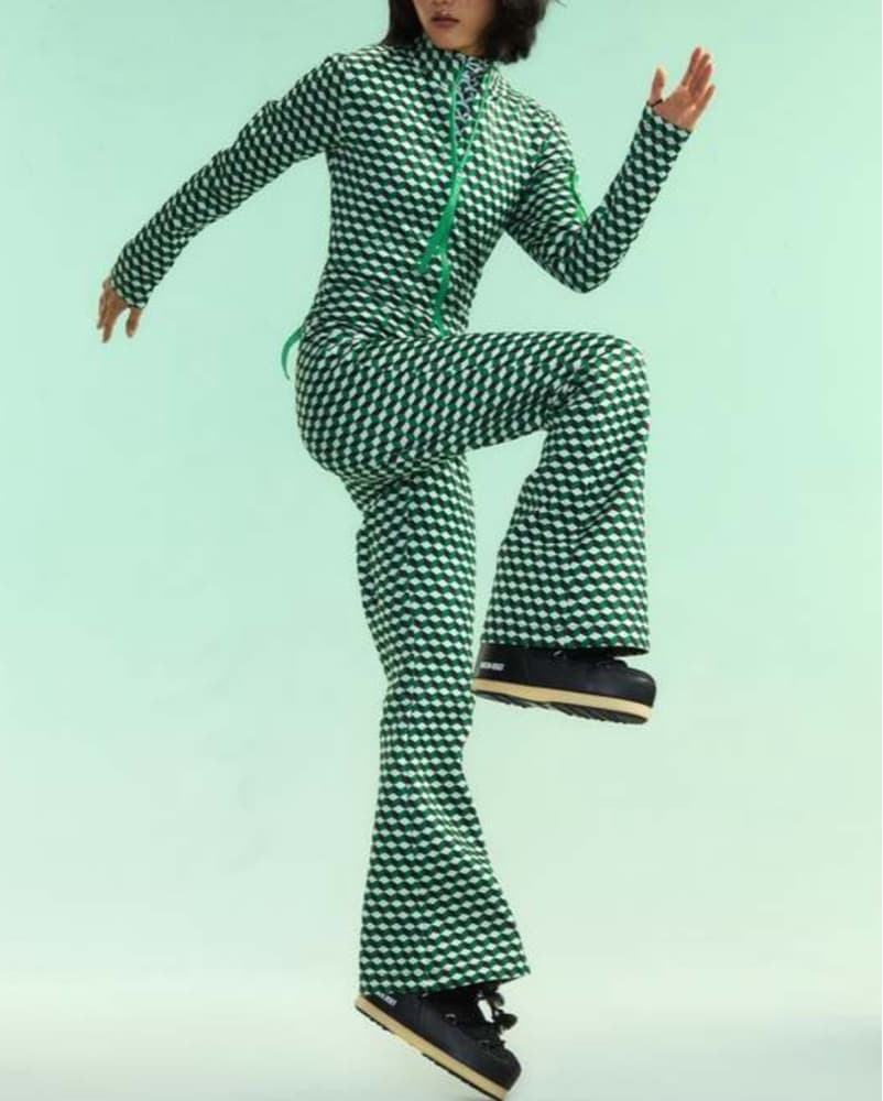 Cynthia Rowley Bonded Ski Jumpsuit - M - Image 3