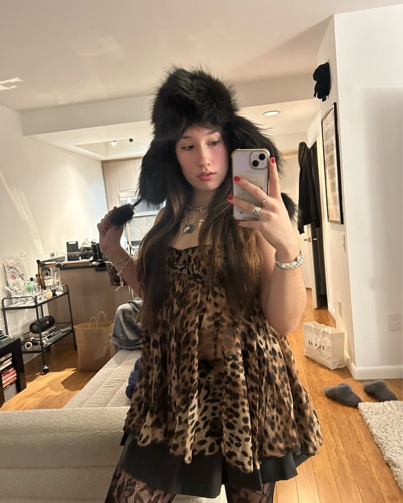 Real Fox Fur Hat - Image 3