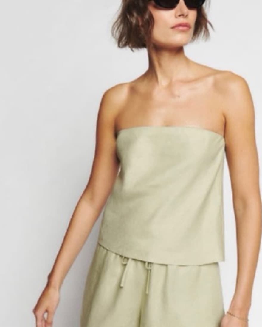 Reformation Spritz Linen Top - Image 1