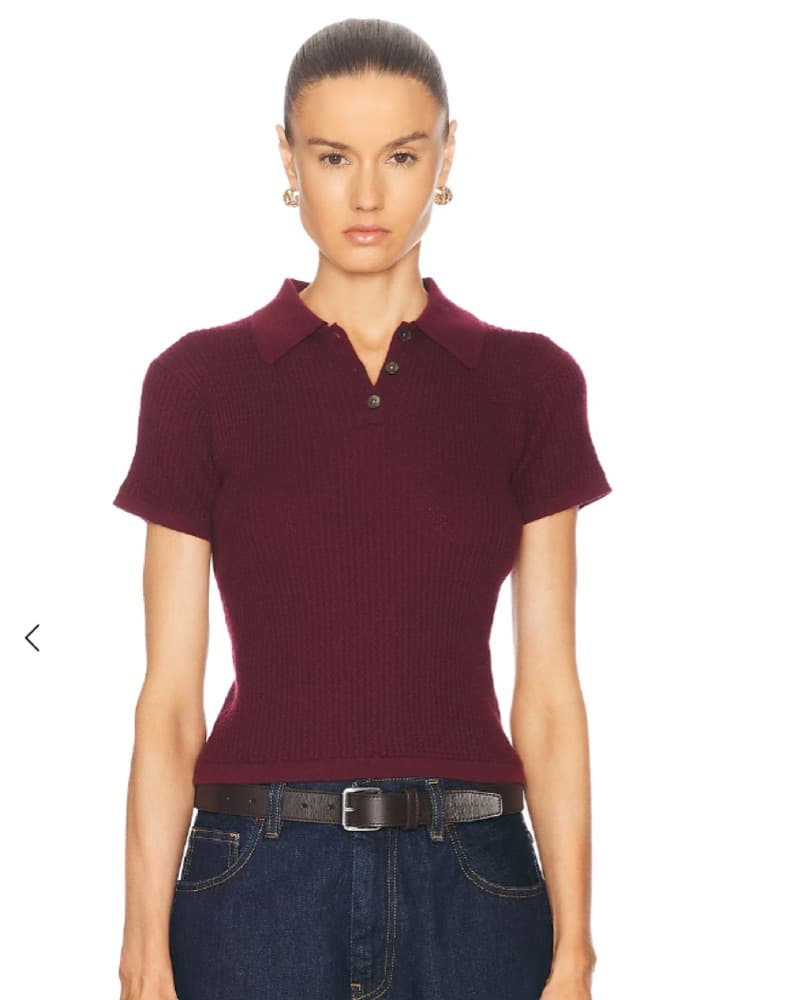 Guest In Residence Short Sleeve Polo S - Image 2