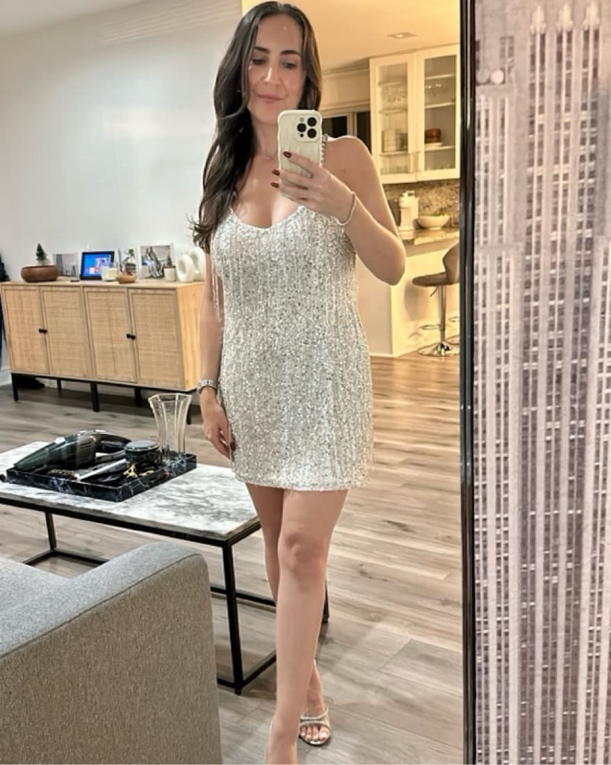 Sparks Fly Mini Dress - Image 3