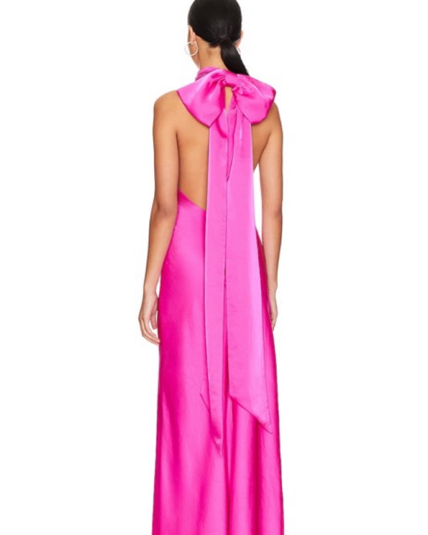 Misha Evianna Satin Gown - Image 3