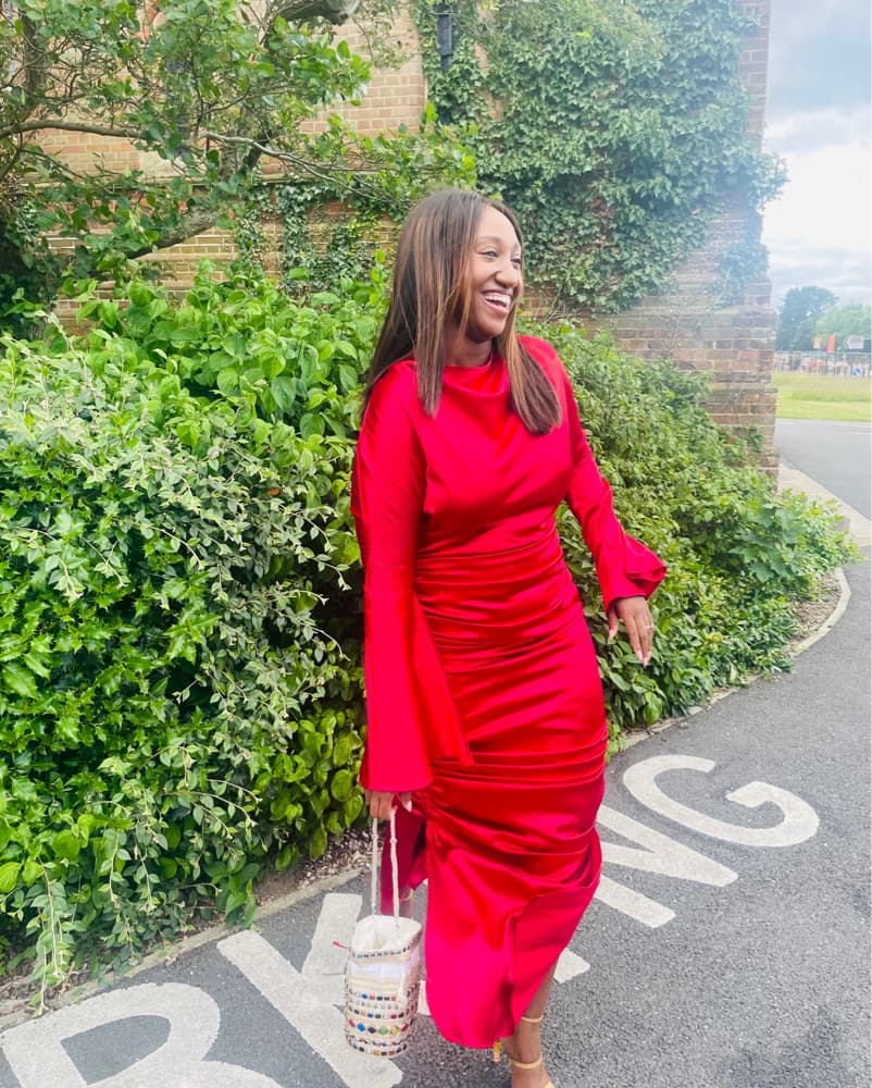 Red Kai Collective Dress - Image 2