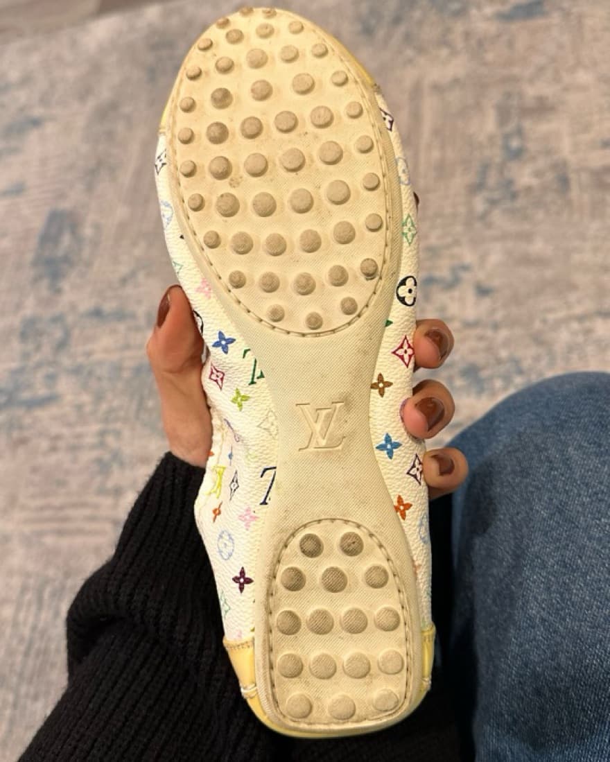 Louis Vuitton Monogram Multicolor Flats - Image 5