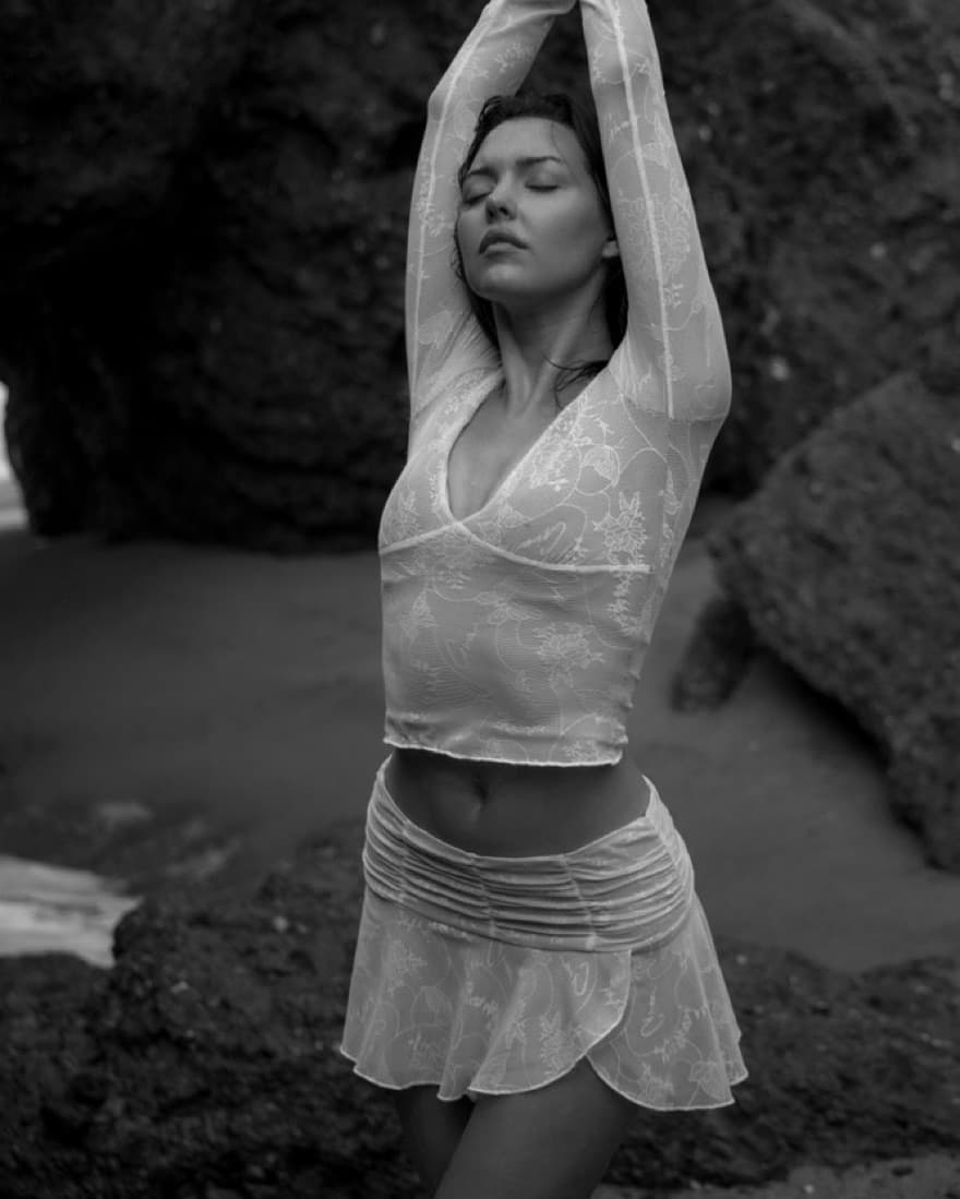 I. Am. Gia. White Lace Set  - Image 1