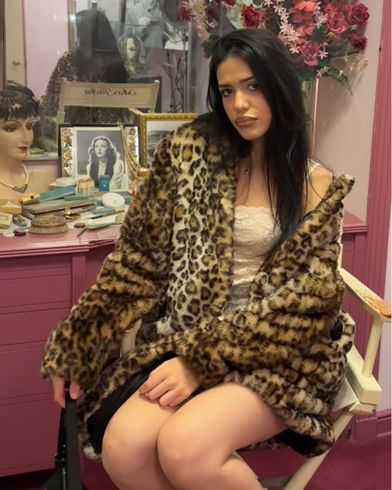 Cheetah Fur Coat - Image 2