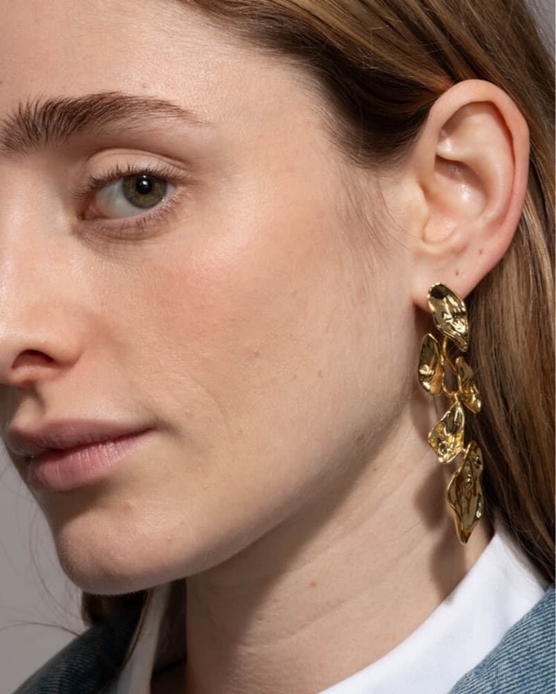 Alexis Bittar Gold Earrings  - Image 2