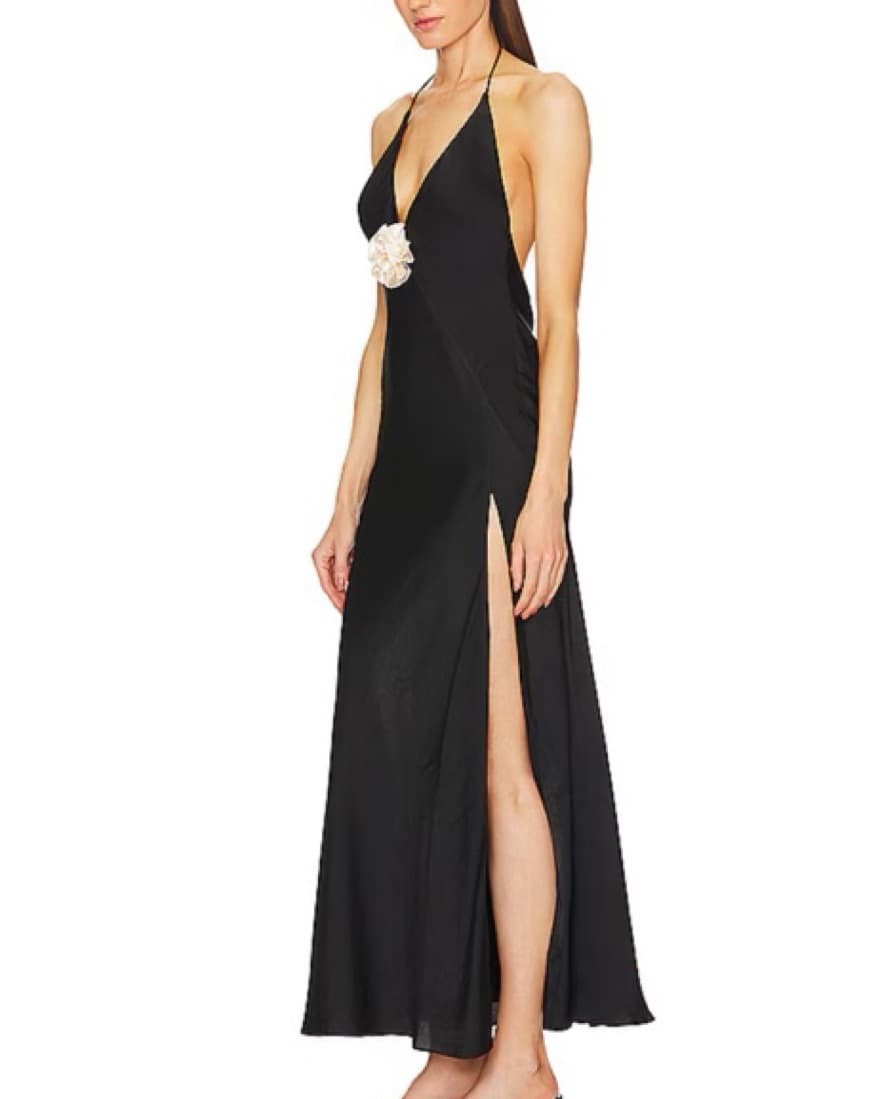 Bardot Aradia Maxi Dress Black - Image 2