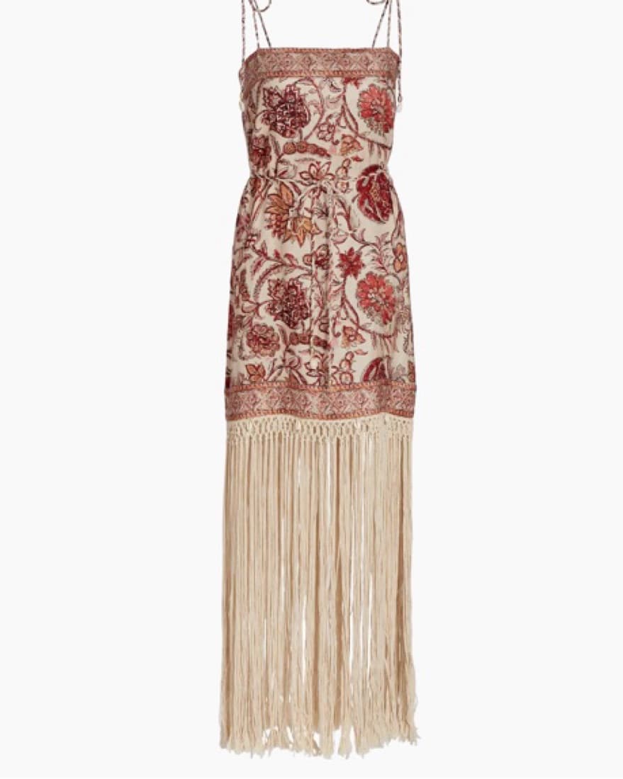 Zimmerman Vitali Maxi Fringe Dress - Image 1