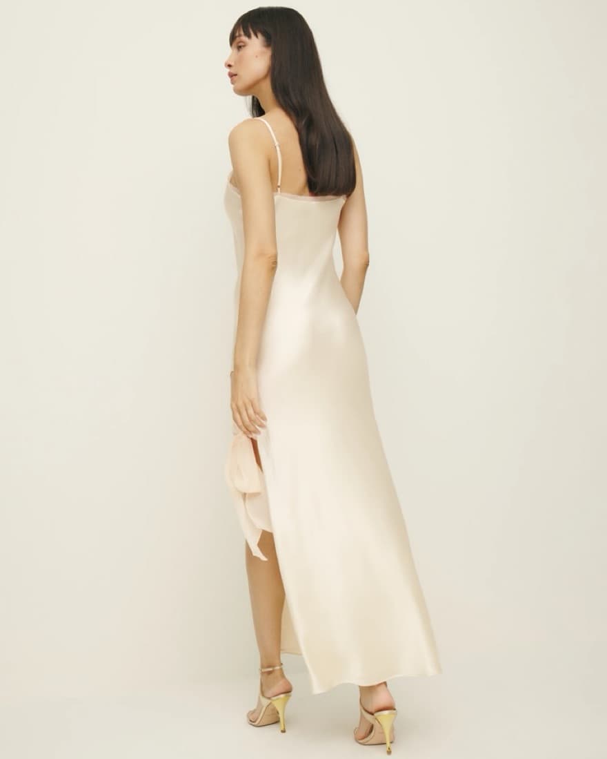 Malorie Silk Dress - Image 3