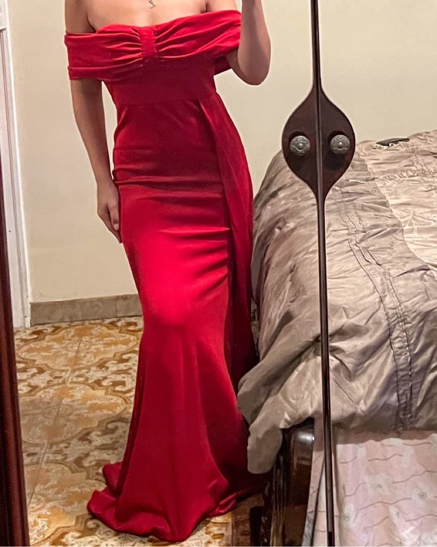 Red Formal Dress - Image 2