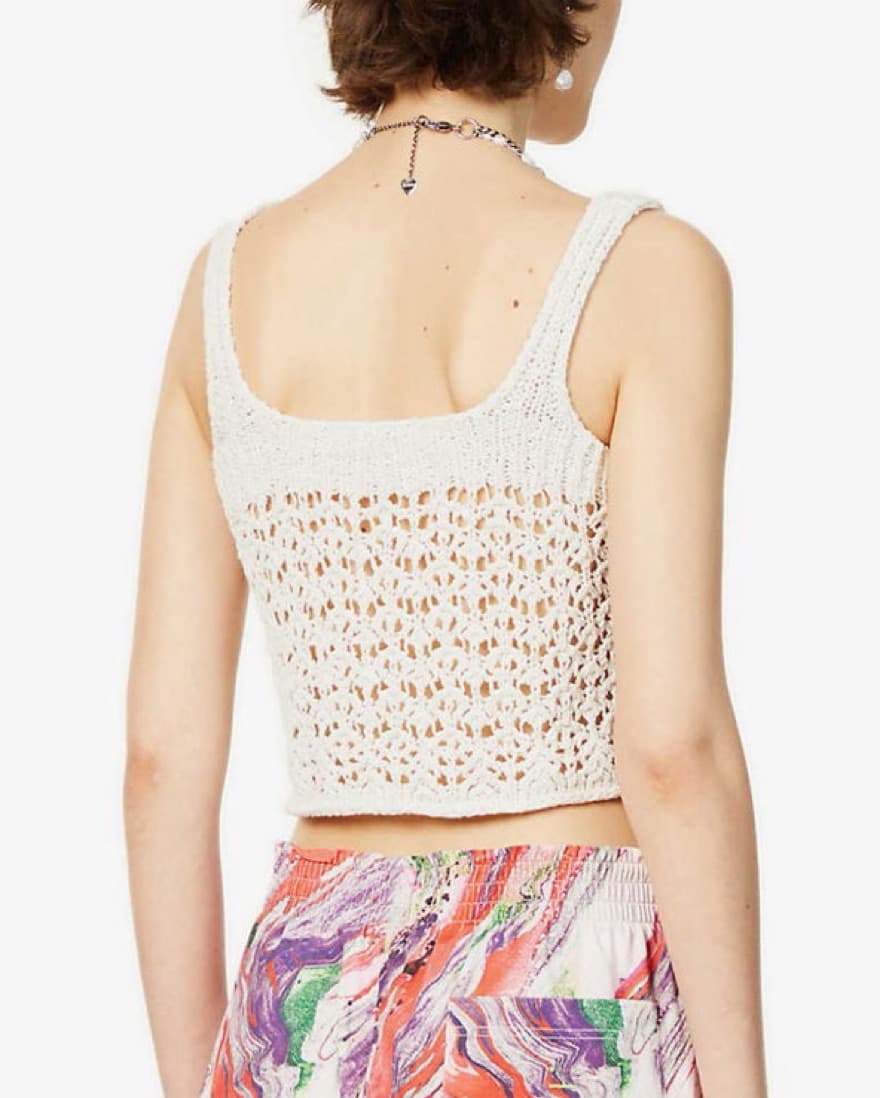 Acne Studios Kondi Open-Knit Tank Top - Image 2
