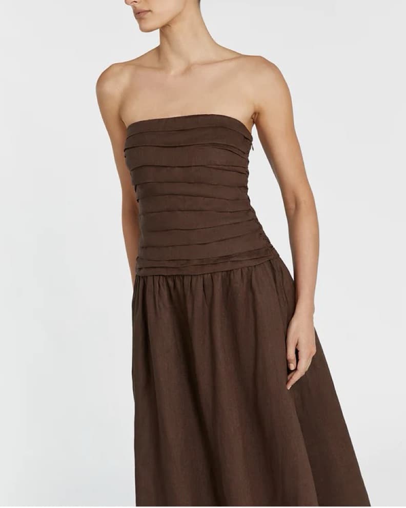 DISSH Catania Bitter Chocolate Dress - Image 4