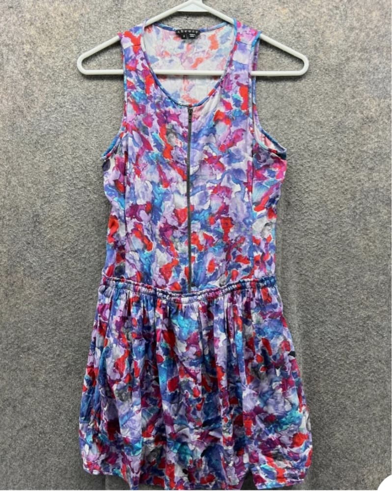 Theory Floral Sleeveless Dress - Image 2
