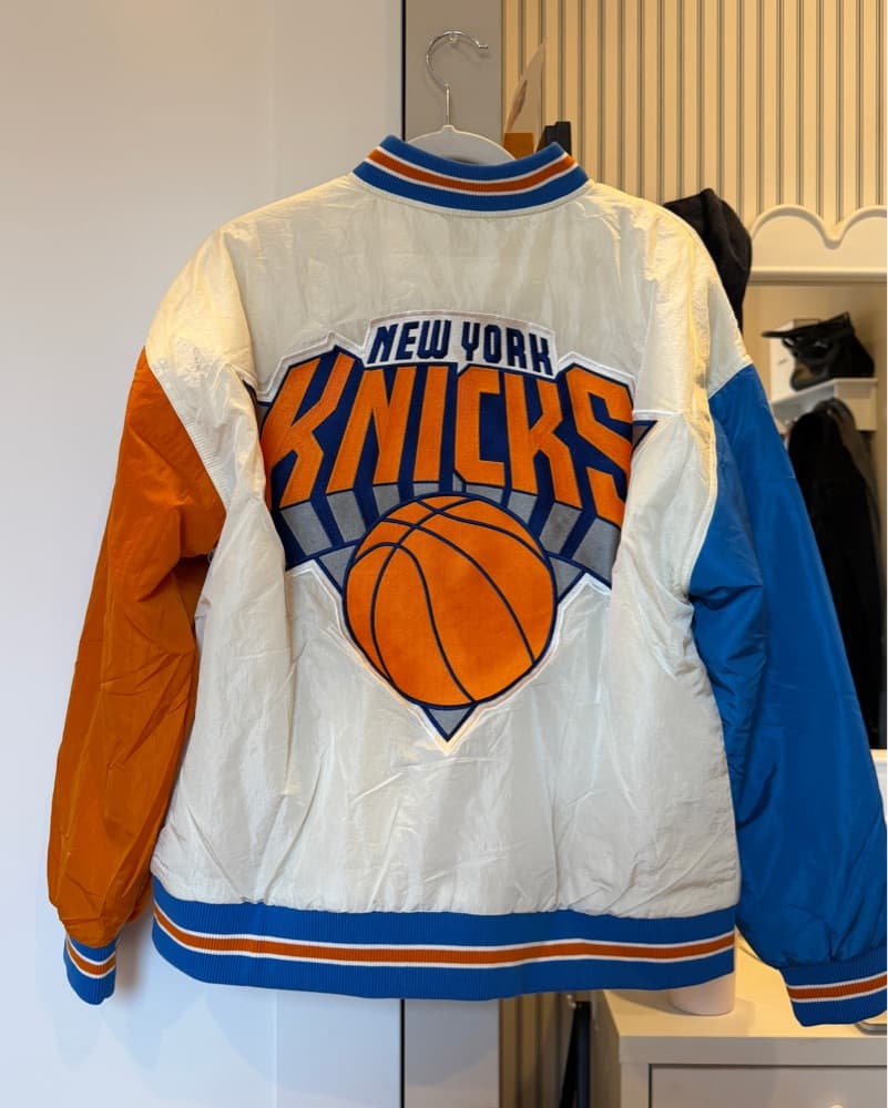 New York Knicks Bomber Jacket - Image 1