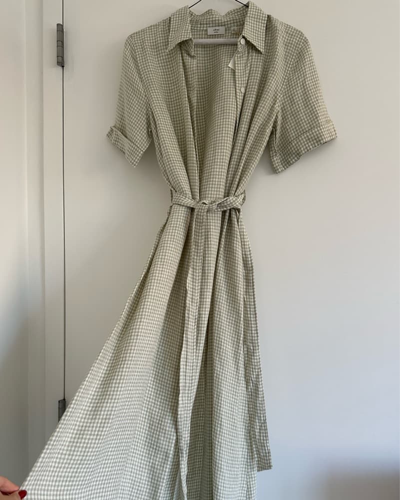 Aritzia/Wilfred Eleta Linen Maxi Dress - Image 2
