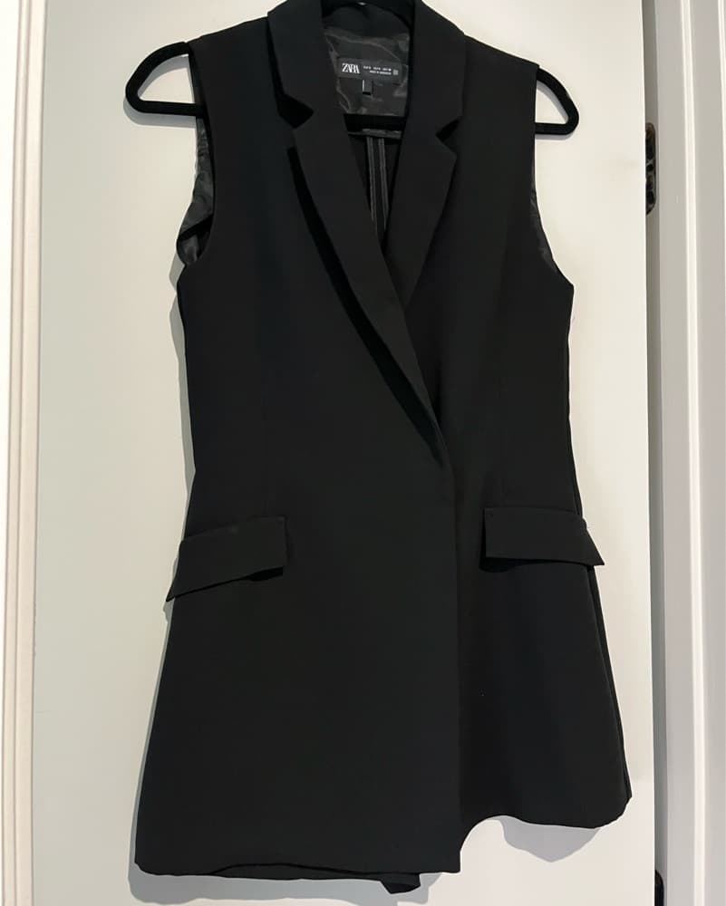 Zara Black Romper  - Image 1