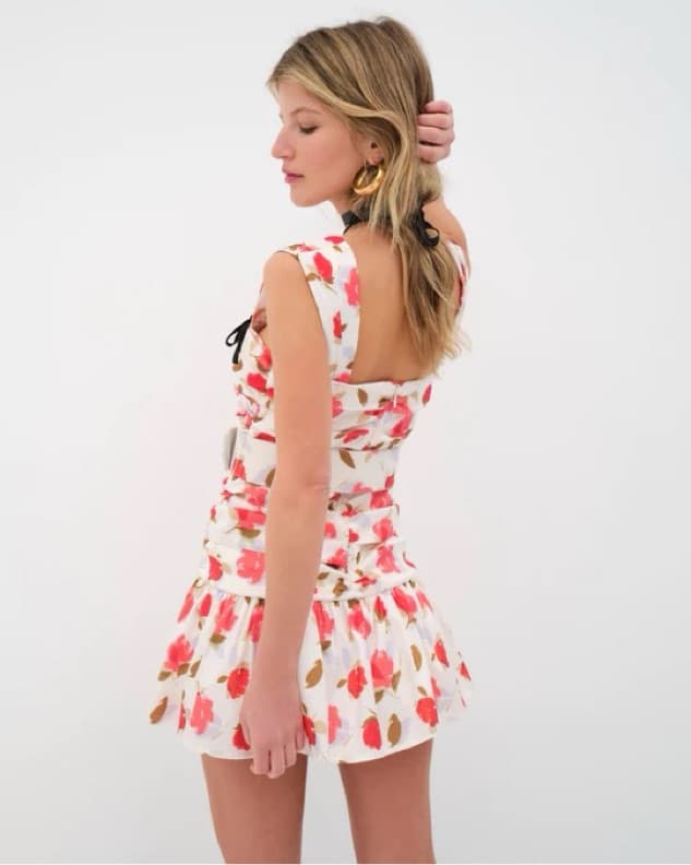 For Love & Lemons Sarahi Mini Dress - Image 3