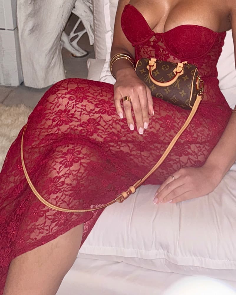 Red Lace Set - Image 2