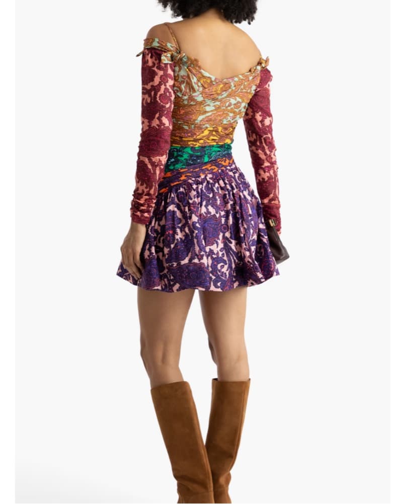 Zimmerman Mini Dress - Image 4