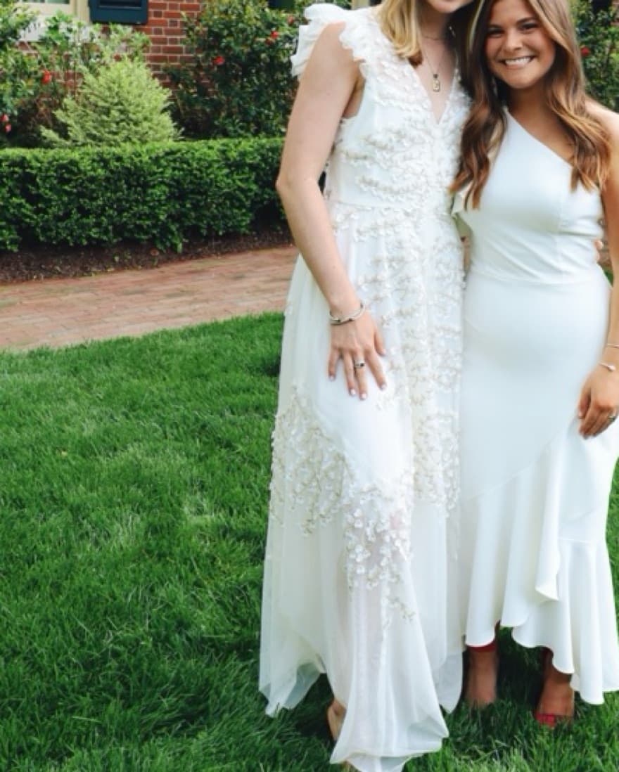 Embroidered Tulle Gown - Image 3