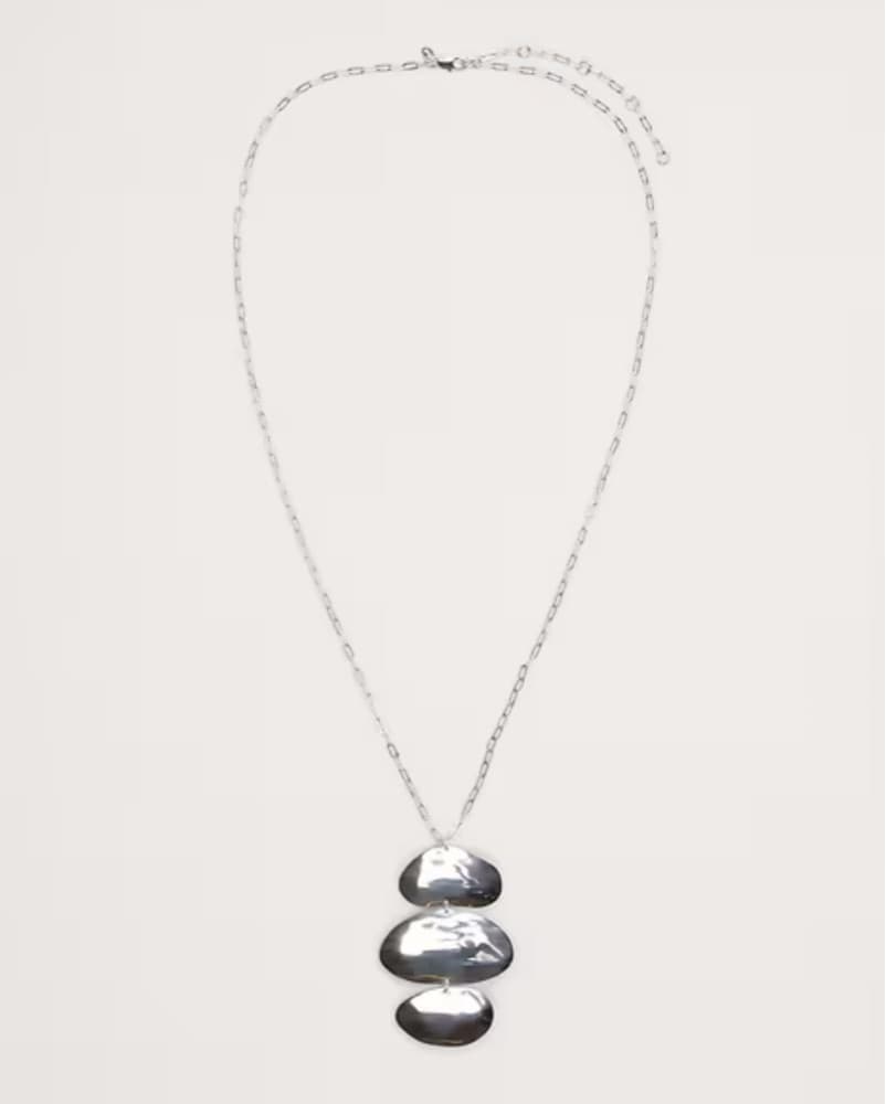 Silver Pendant Necklace - Image 1