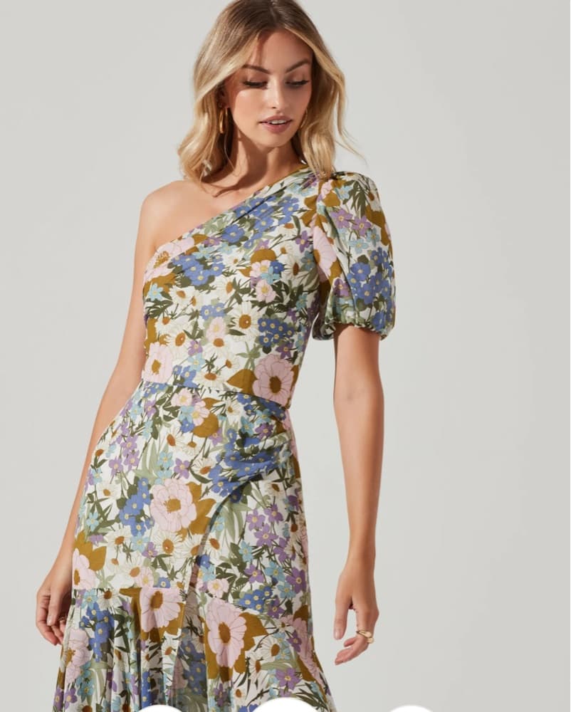 ASTR the Label Floral Midi Dress  - Image 3