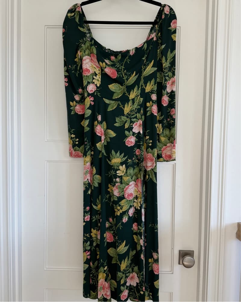 Reformation Floral Sigmund Midi Dress 2 - Image 3