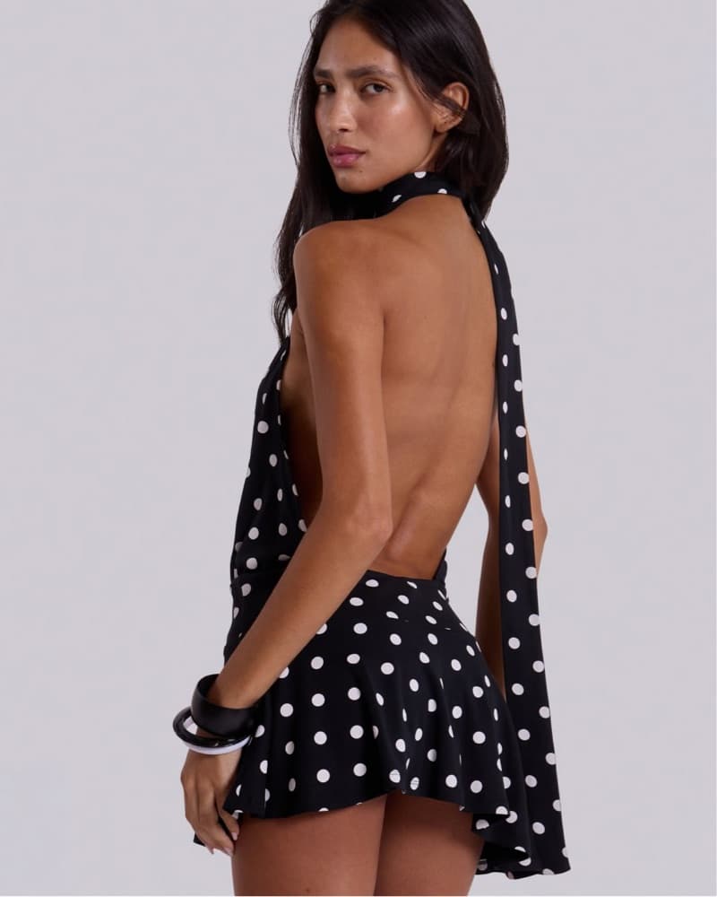 Jaded London Polka Dot Dress  - Image 2