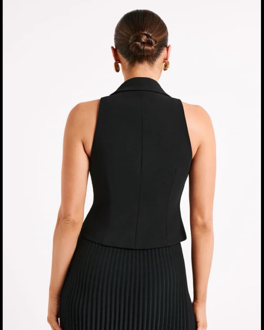 Meshki Mura Vest And Pleated Skirt Set - Image 2